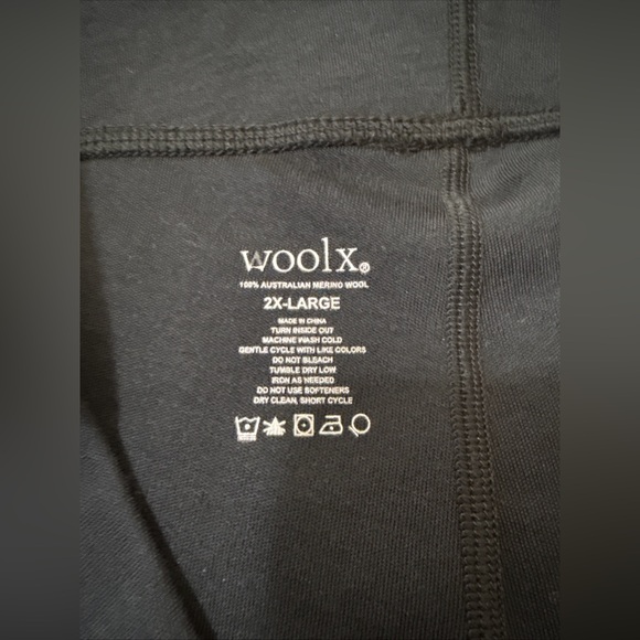 Black Women's WoolX Leggings - Picture 5 of 11